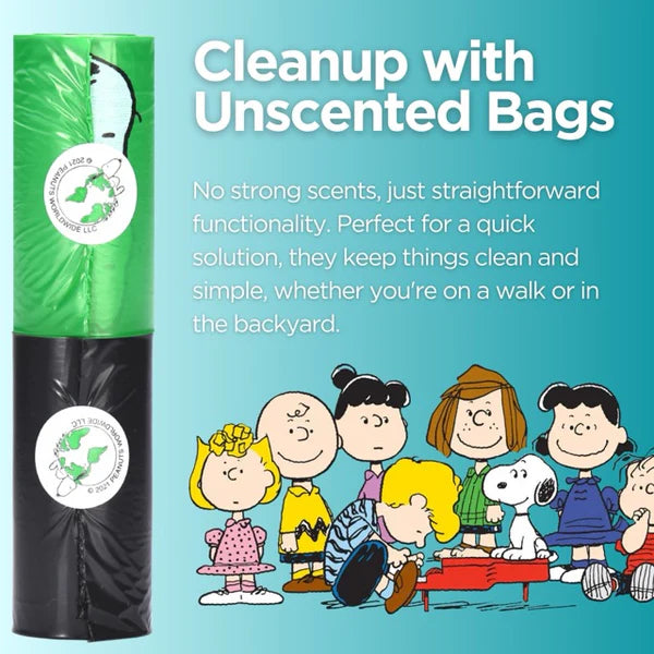 Snoopy The Original Poop Bags 60 Count Refills