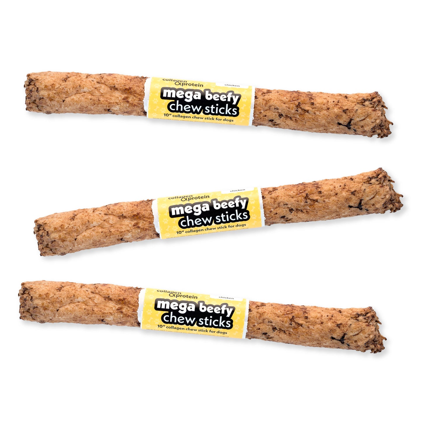 Frankley 7" Collagen Beefy Chew Stick - 5 Flavors