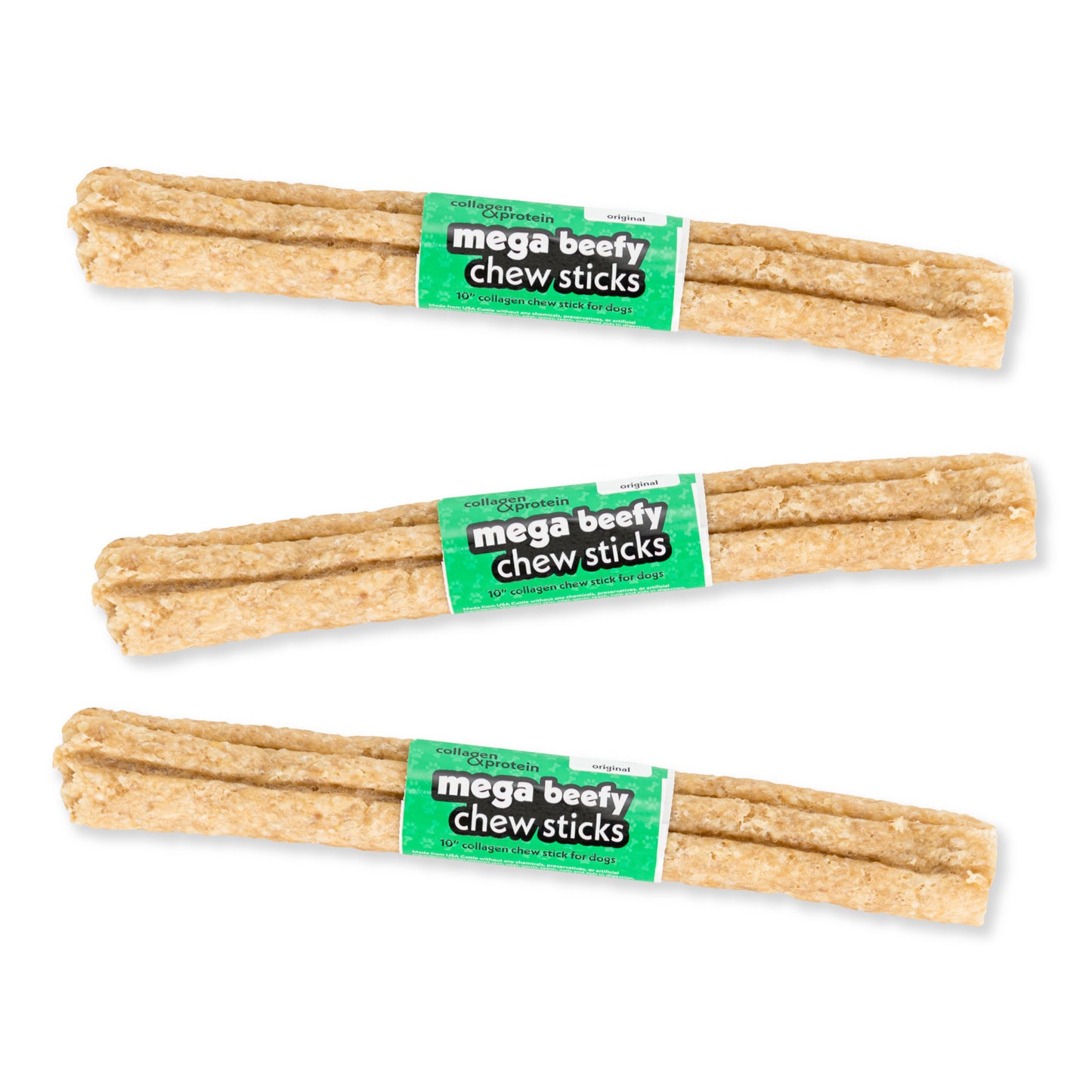 Frankley 7" Collagen Beefy Chew Stick - 5 Flavors