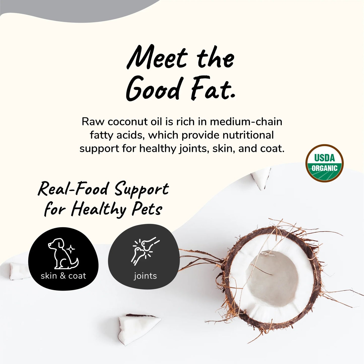 Kin + Kind Organic Raw Coconut Oil 8oz