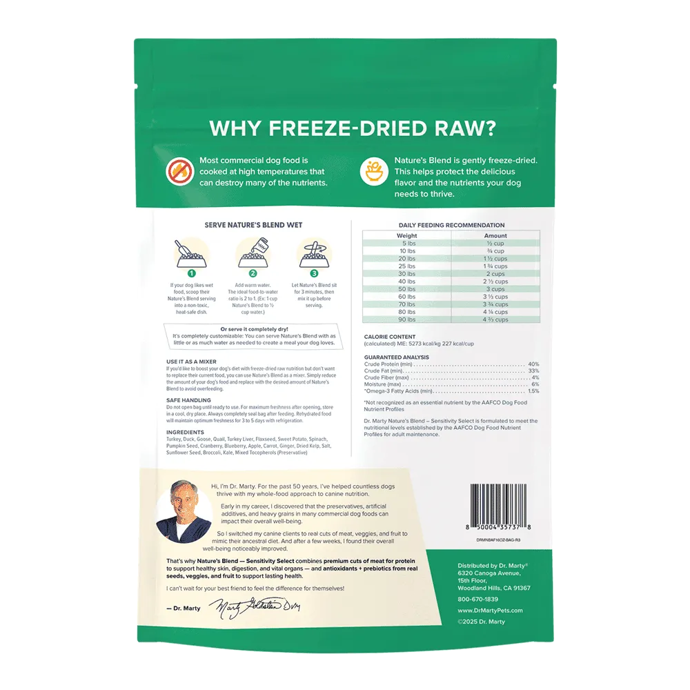 Dr. Marty Sensitive Select 48oz