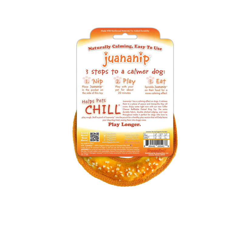 Doggijuana Pretzel Ring Mini Chewer Toy