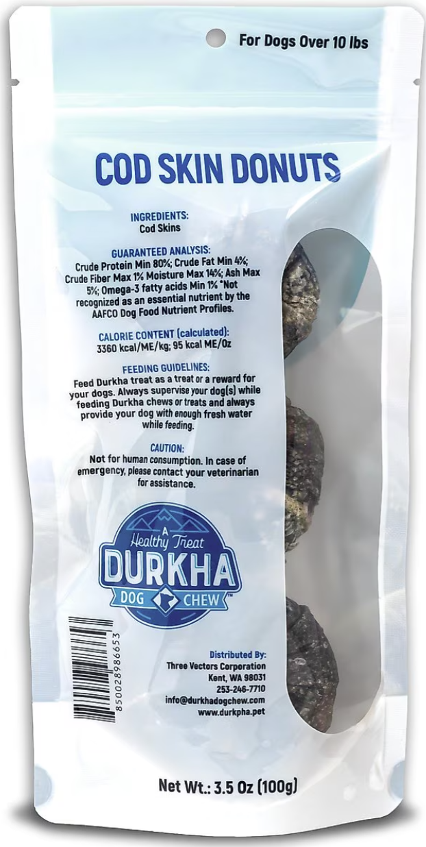 Durkha Cod Skin Donuts Small