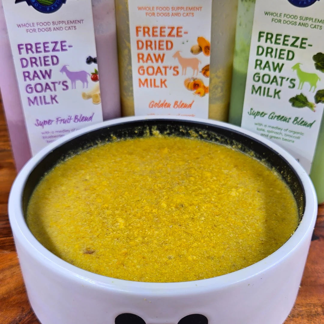 Shepherd Boy Farms FD Raw Golden Blend Goat's Milk