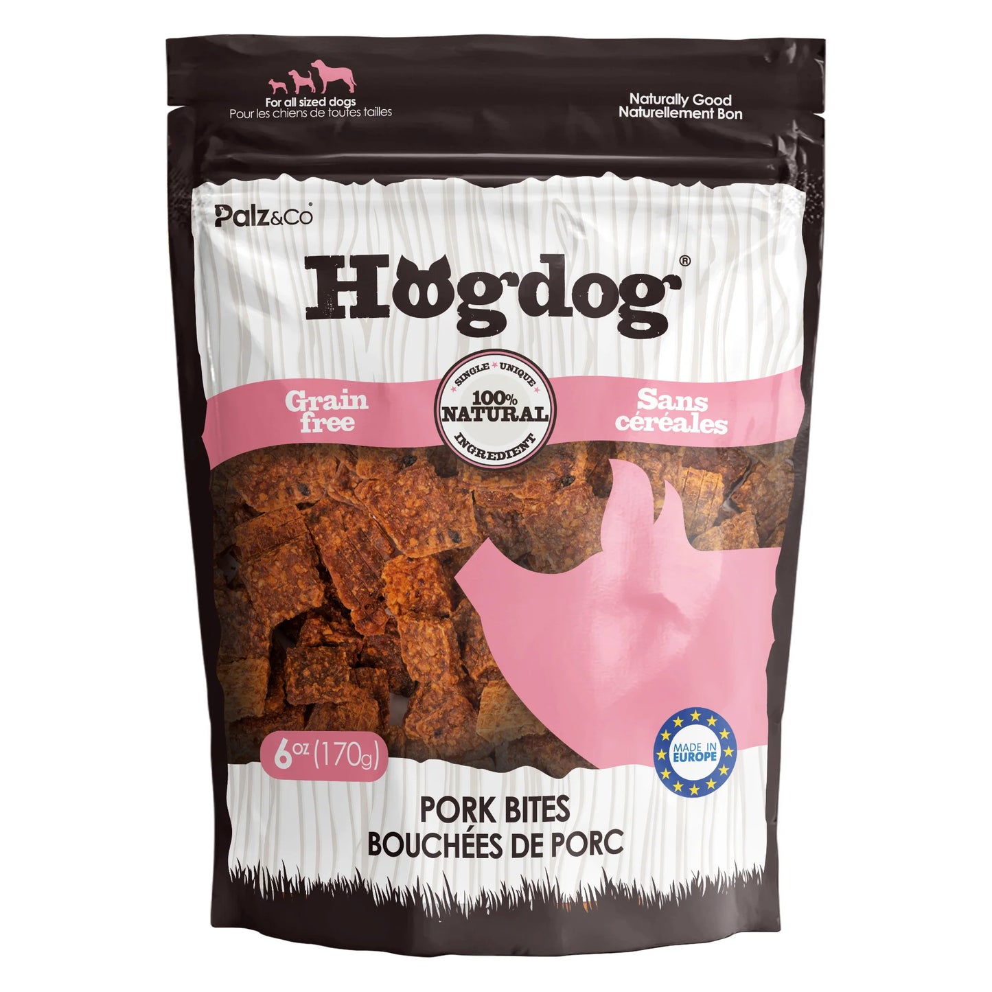 Palz & Co Hogdog Pork Bites 6oz