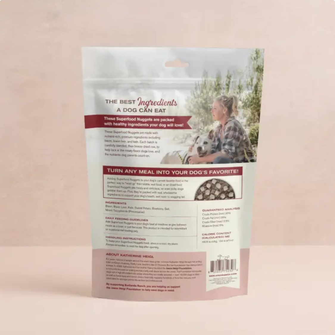 Badlands Ranch Superfood Nuggets Bison 8oz Bag