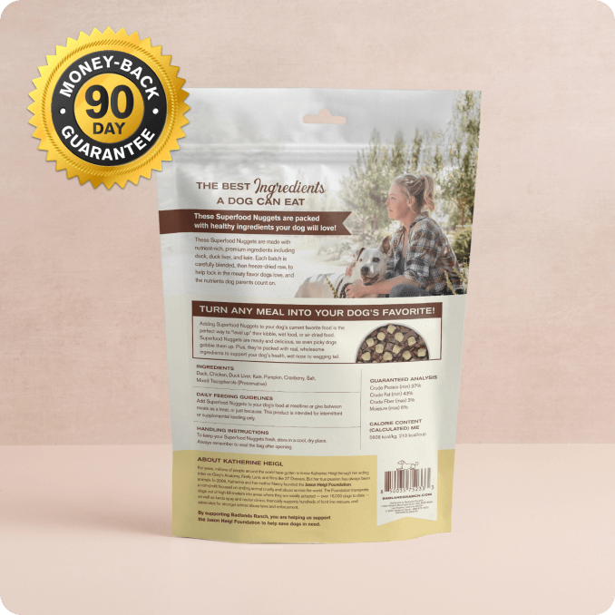 Badlands Ranch Superfood Nuggets Duck 8oz Bag