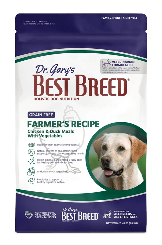 Dr. Gary's Best Breed Grain Free Farmer's Recipe
