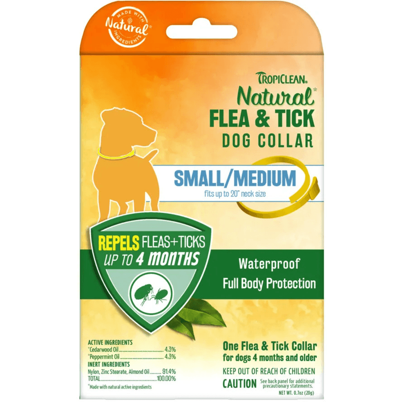 Tropiclean Natural Flea & Tick Collars SM/L