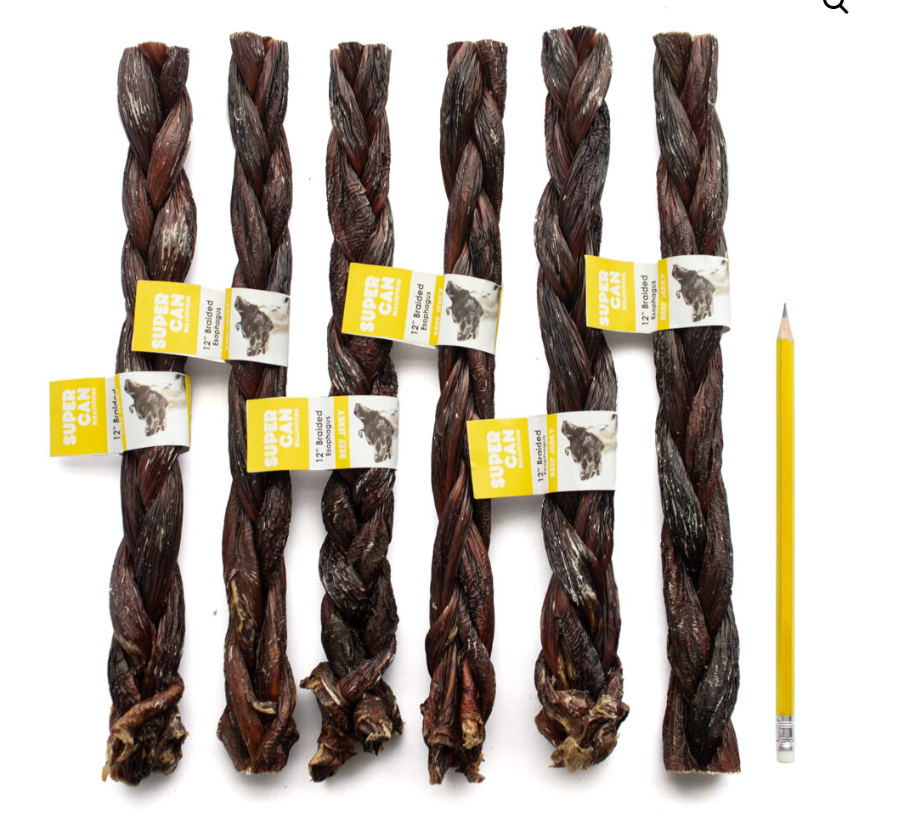 SuperCan 12" Braided Beef Gullet Stick