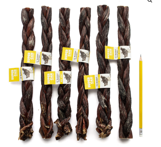 SuperCan 12" Braided Beef Gullet Stick