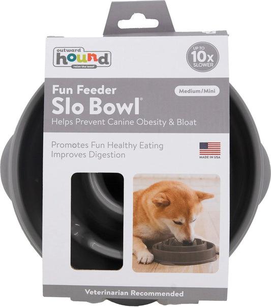 Outward Hound Slow Feeder Dog Bowl, 2 Sizes