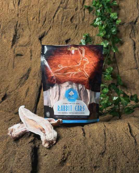 Furever Fierce Dehydrated Rabbit Ears - 15 Count Bag