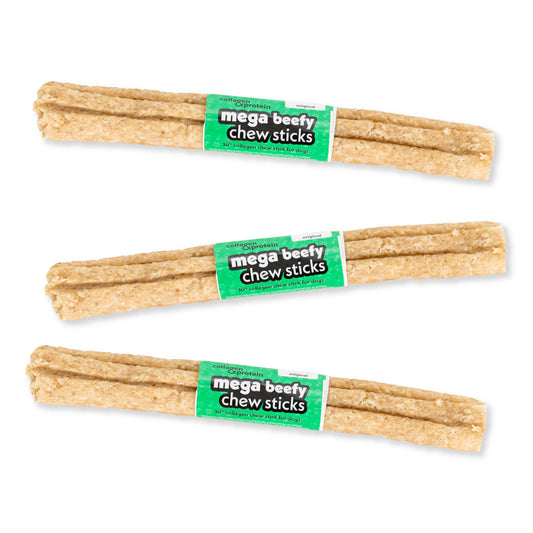 Frankley 7" Collagen Beefy Chew Stick - 5 Flavors