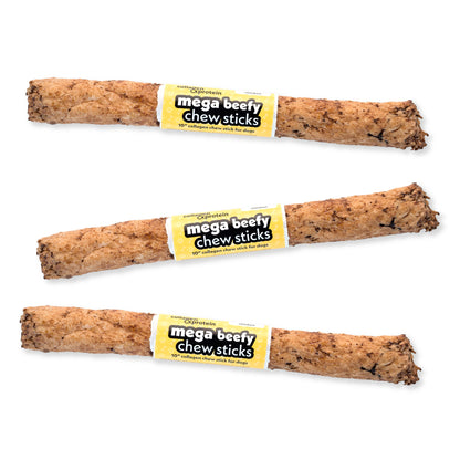 Frankley 7" Collagen Beefy Chew Stick - 5 Flavors