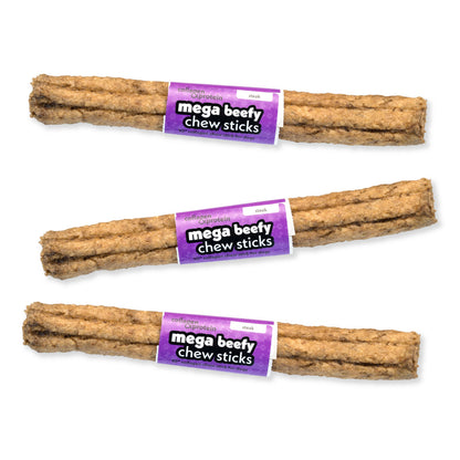 Frankley 7" Collagen Beefy Chew Stick - 5 Flavors