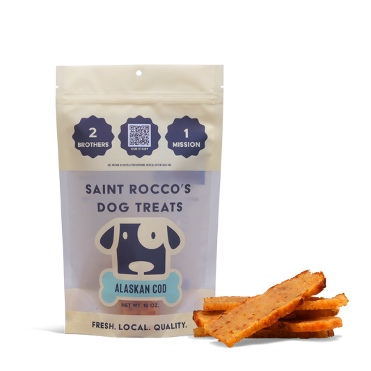 Saint Rocco Alaskan Cod Dog Treats 16oz
