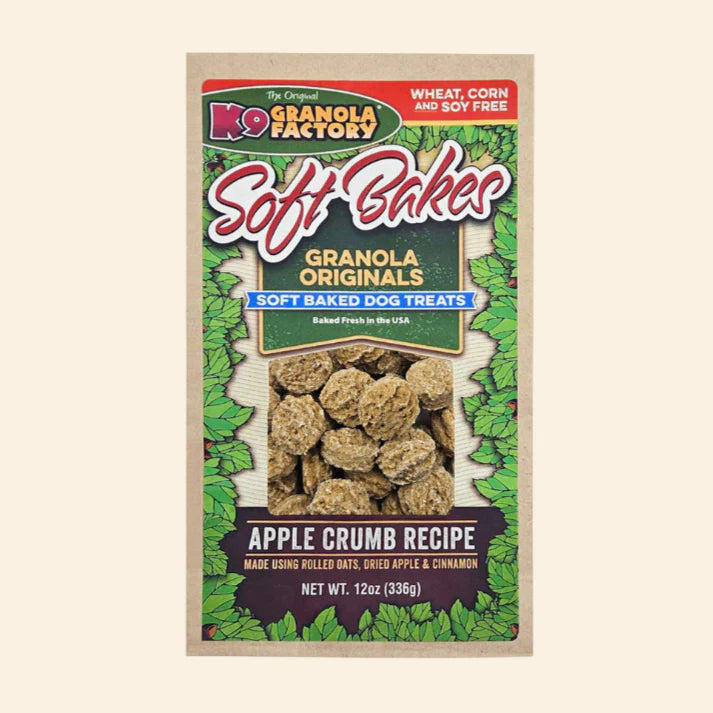 K9 Granola Factory Soft Baked Dog Treats - 6 Flavors