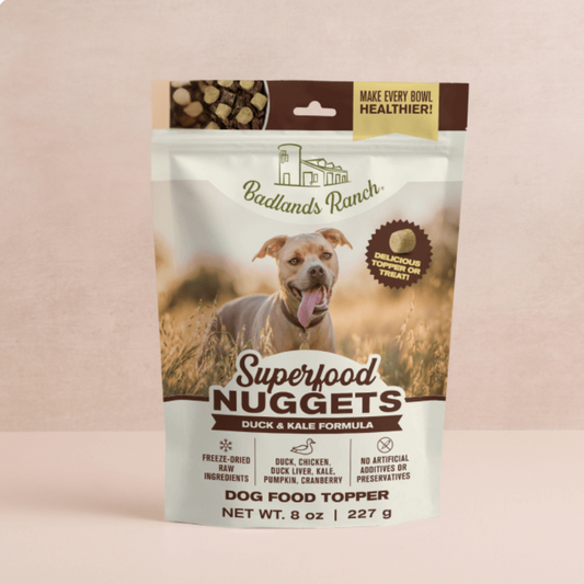 Badlands Ranch Superfood Nuggets Duck 8oz Bag