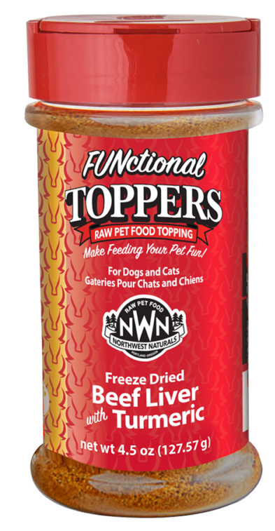 Northwest Nationals Beef Liver Turmeric Topper 4.5oz