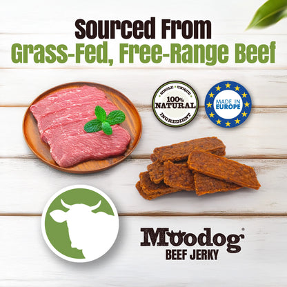 Palz & Co Moodog Beef Jerky 10 Pack