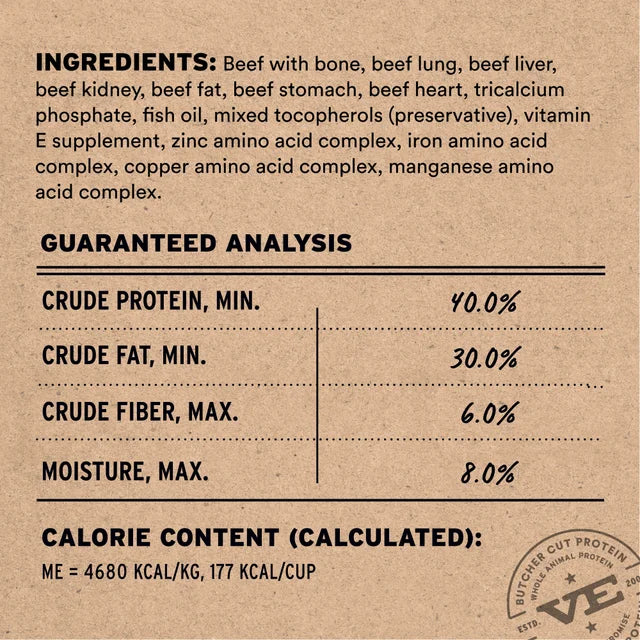 Vital Essentials Beef & Salmon Entree Soft Nibs 14oz