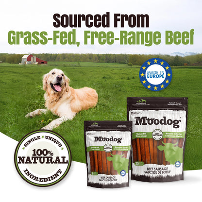 Palz & Co Moodog Beef Sausage 8 Pack