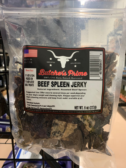 Butcher's Prime Beef Spleen Jerky 8oz