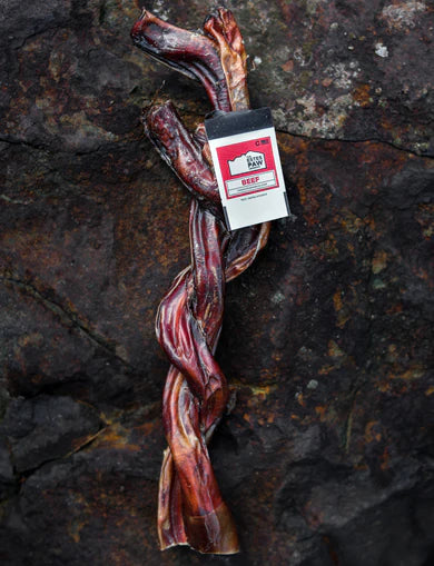 Estes Paw Company Beef Steer Stick Twists 12"