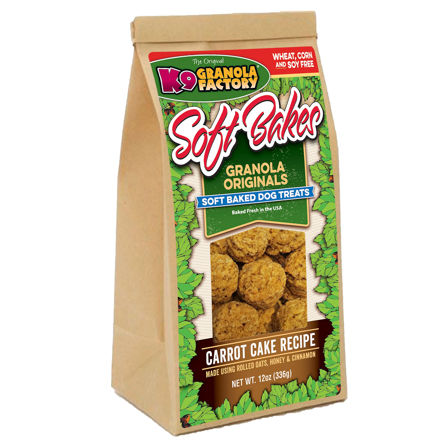 K9 Granola Factory Soft Baked Dog Treats - 6 Flavors