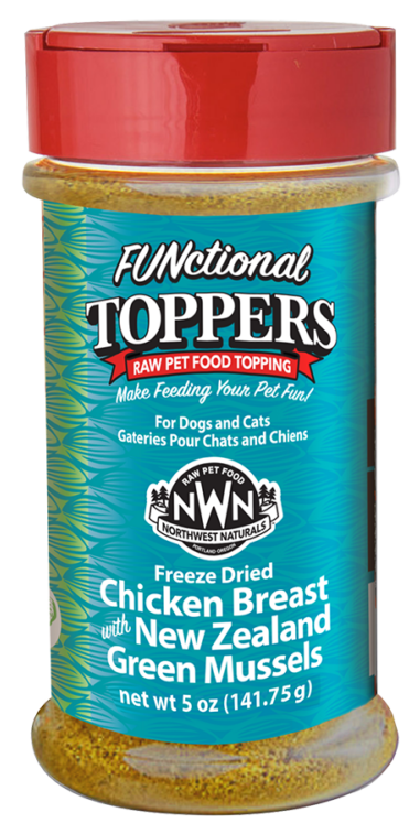 Northwest Naturals Chicken Breast/Green Mussels Topper 5oz