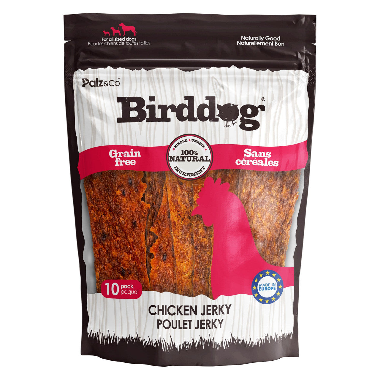 Palz & Co BirdDog Chicken Jerky 10 Pack