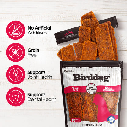 Palz & Co BirdDog Chicken Jerky 10 Pack