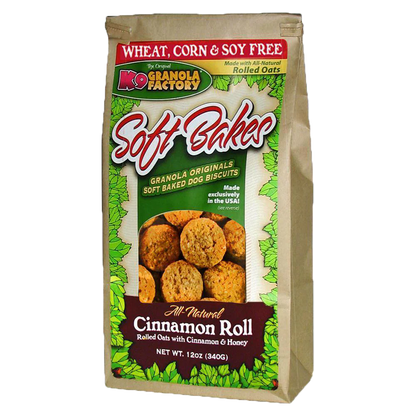 K9 Granola Factory Soft Baked Dog Treats - 6 Flavors