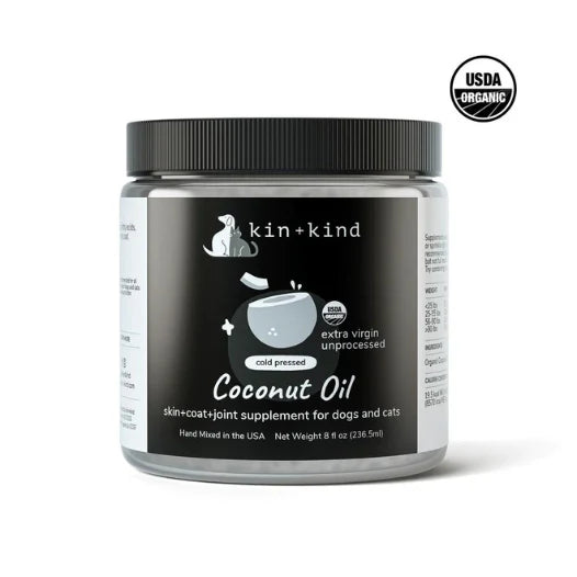 Kin + Kind Organic Raw Coconut Oil 8oz