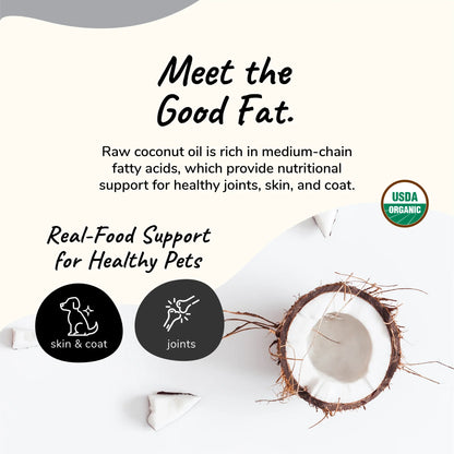 Kin + Kind Organic Raw Coconut Oil 8oz