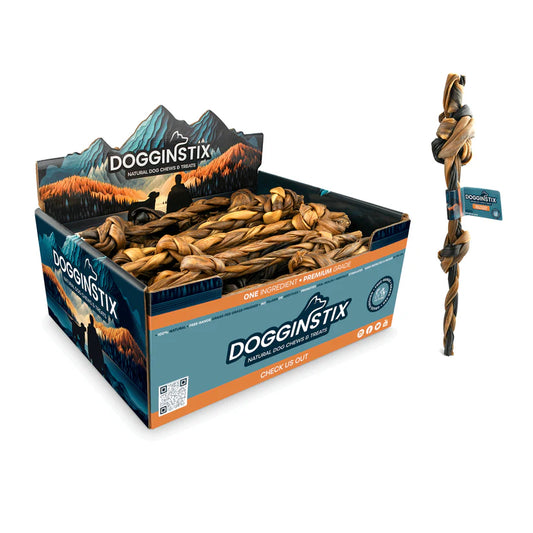 DogginStix Lamb Collagen Double Knot