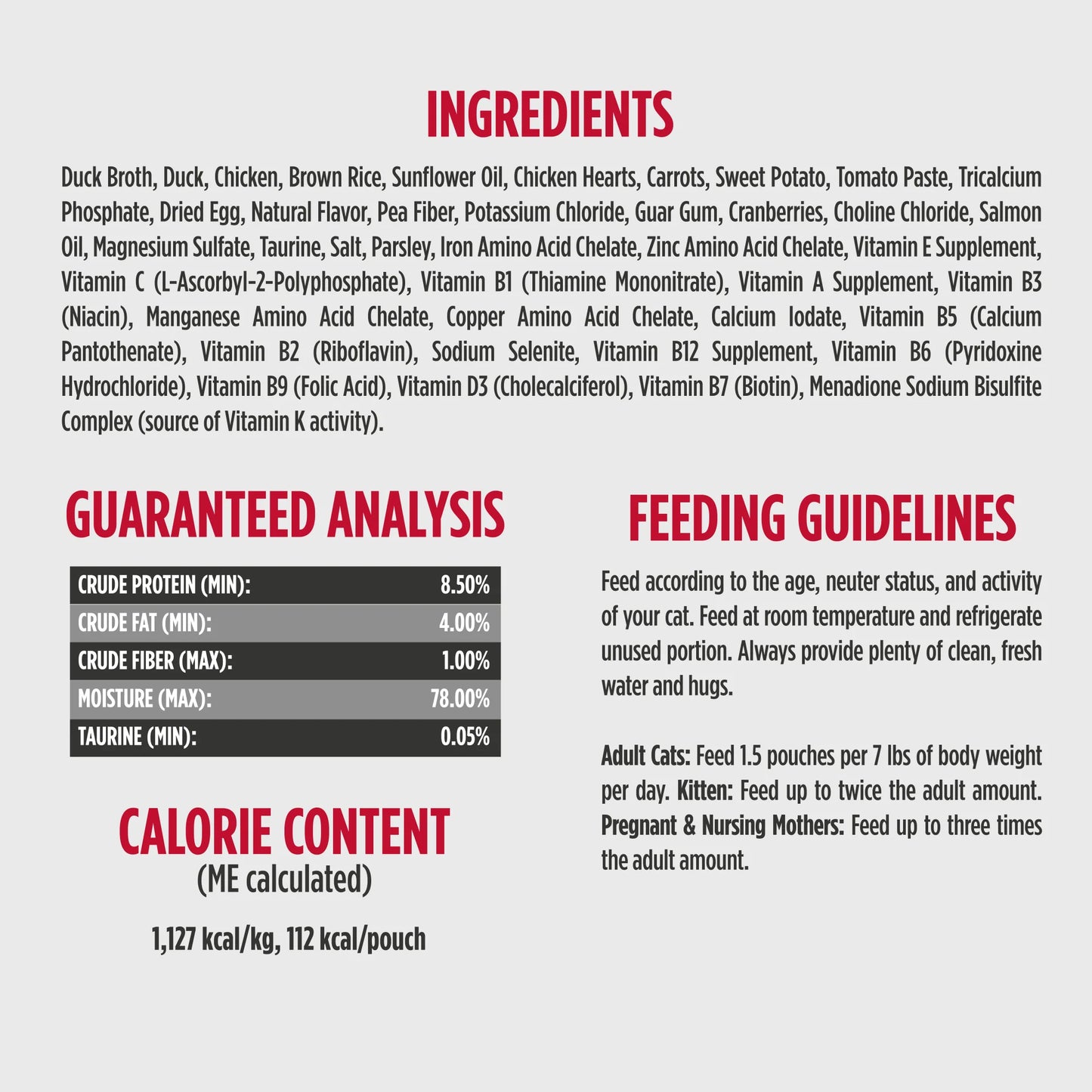 Nulo Gently Cooked Cat Meals Duck & Chicken Recipe