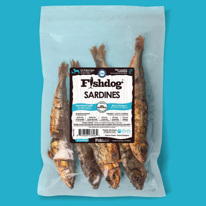 Palz & Co Fishdog Sardines - 2.5 oz