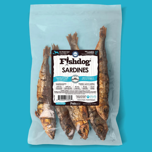 Palz & Co Fishdog Sardines - 2.5 oz