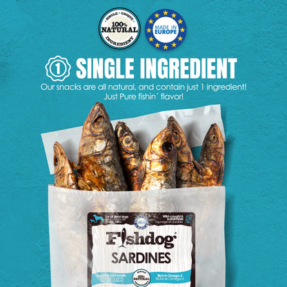 Palz & Co Fishdog Sardines - 2.5 oz