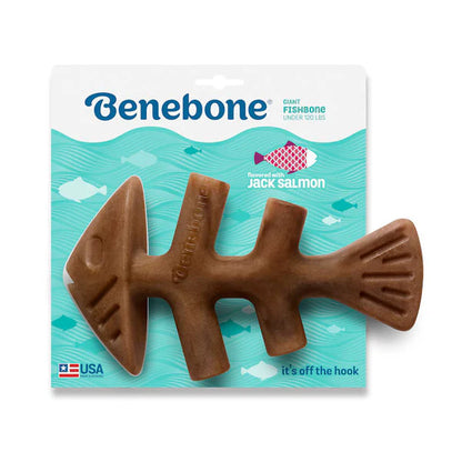 Benebone Fishbone Chew Toy - SMLG