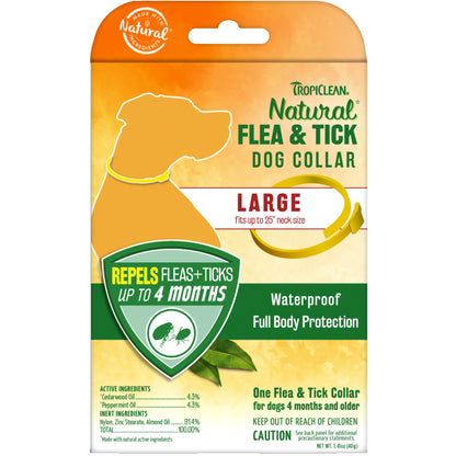 Tropiclean Natural Flea & Tick Collars SM/L