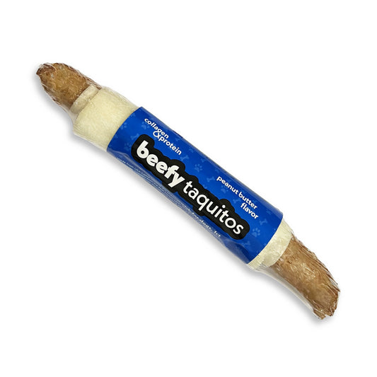 Frankly Mega Beefy Taquitos 10" Peanut Butter