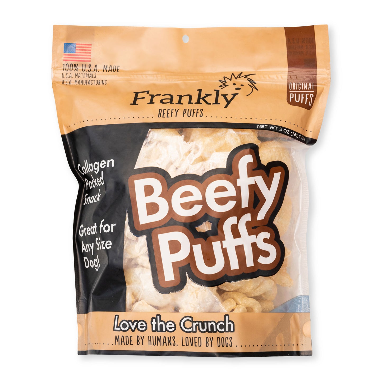 Frankly Beefy Puffs 5oz Original