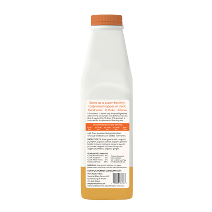 Shepherd Boy Farms FD Raw Golden Blend Goat's Milk