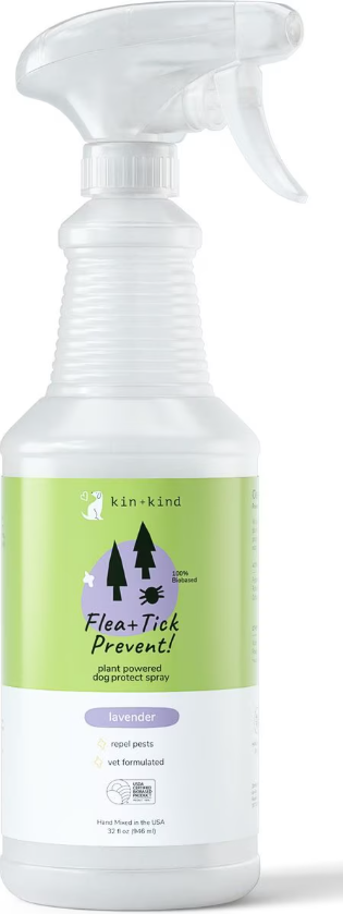 Kin + Kind Flea & Tick Lavender 32oz