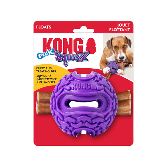 KONG Squeezz Flex Ball - 2 Sizes