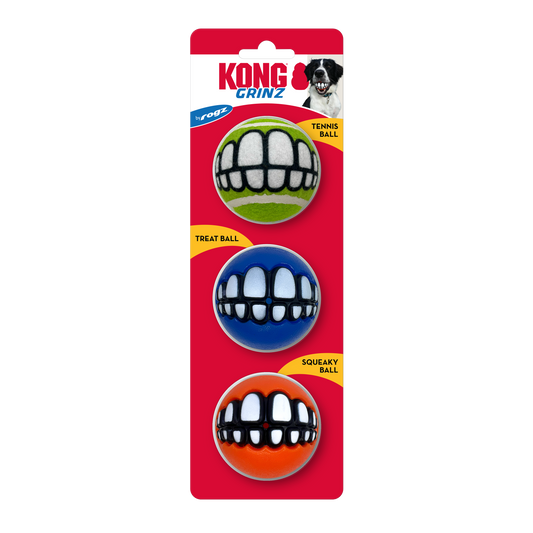KONG Grinz by Rogz Variety 3-pk