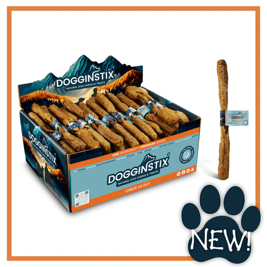Dogginstix Lamb Collagan Barbell 12"
